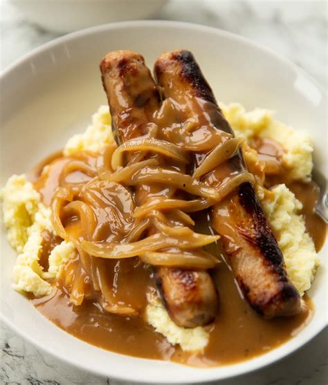 celine bangers and mash|bangers and mash recipe uk.